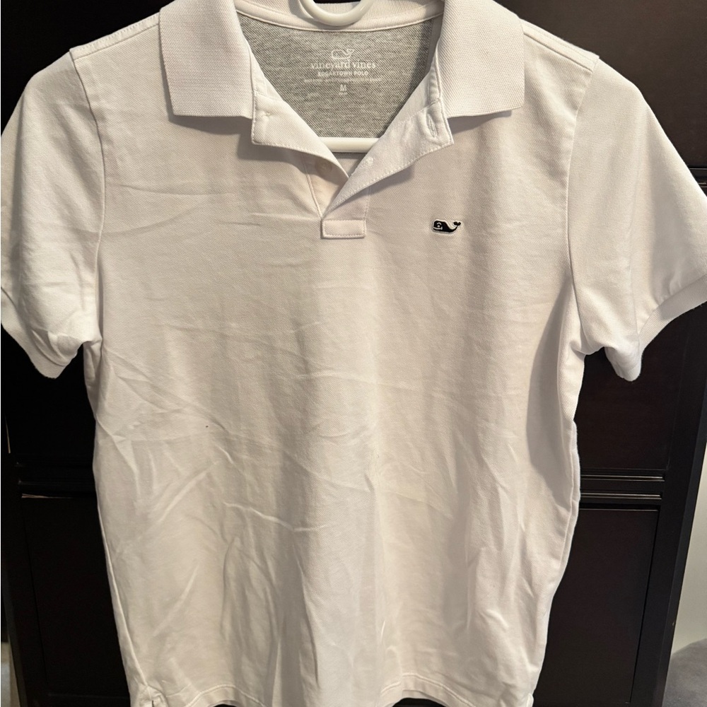 Vineyard Vines White Polo Shirt